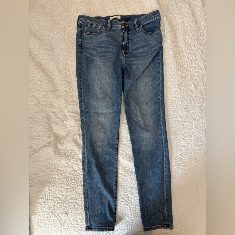 Madewell Women's 10” Roadtripper Straight Leg Jeans in Blue